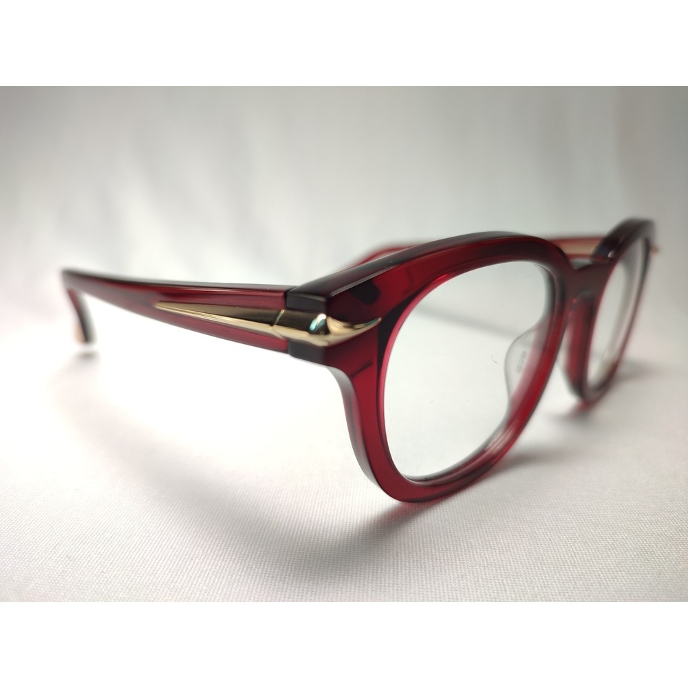 Roberto Cavalli VRC044 COL.0954 Red Gold Eyeglasses Demo Lenses 49-20-140